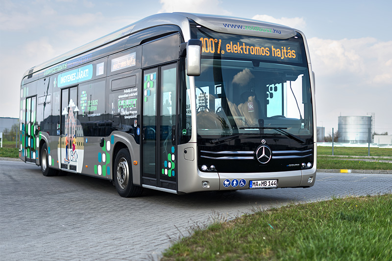 Elektromos buszok érkeznek Pécs városába